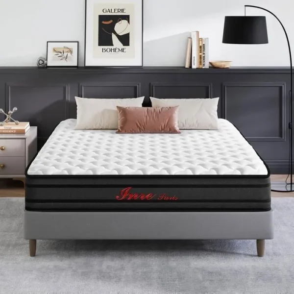 matelas-140x190-cm-inre-tres-epais-25-cm-mousse